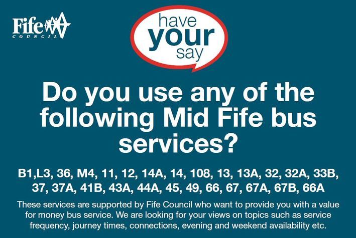 Let’s talk… about supported bus journeys in Mid-Fife